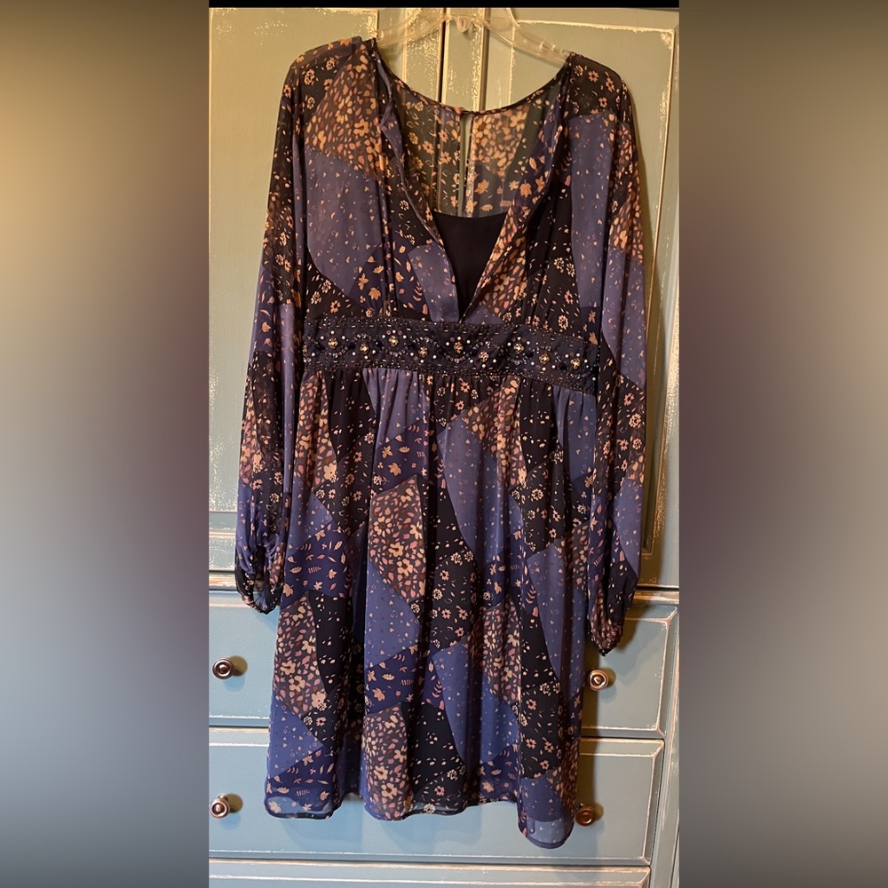 Muse Sheer Dress with matching slip.